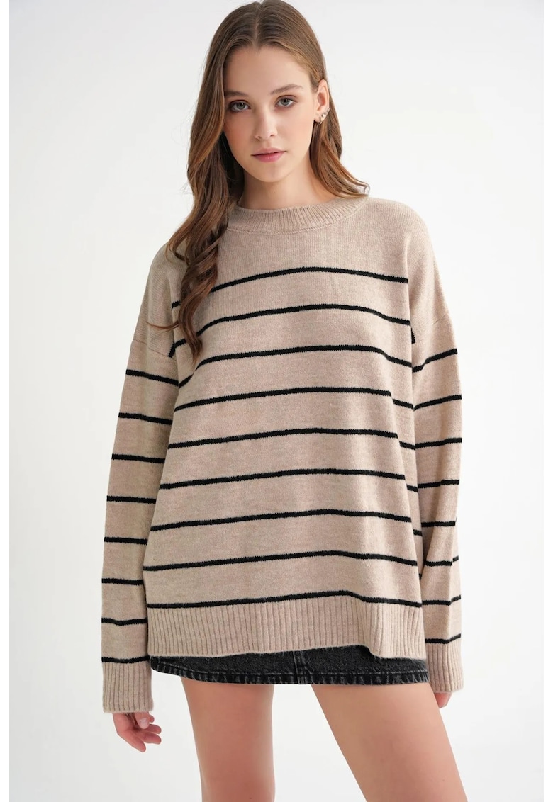 Pulovere dama - bej natural - tricot -