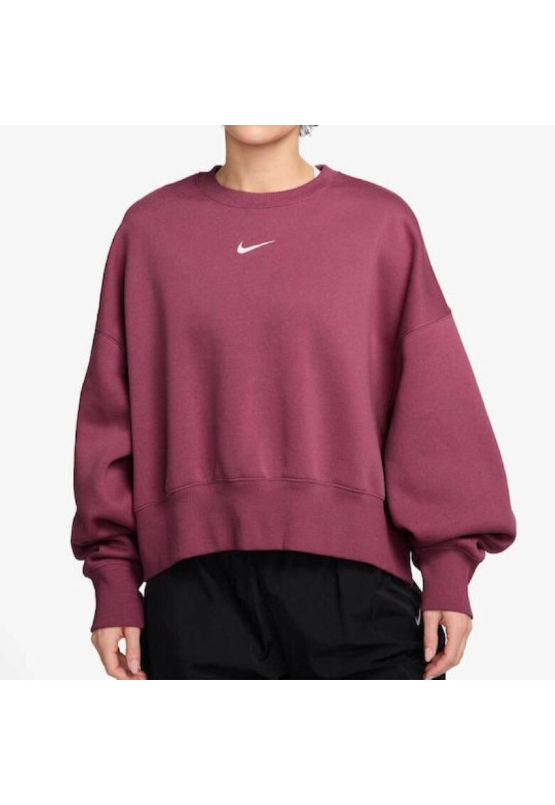 Bluza W NSW PHNX FLC OOS CREW-DQ5761-635