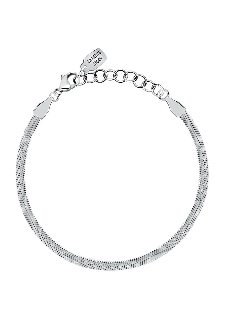 Bratara din otel Friendship - Argintiu