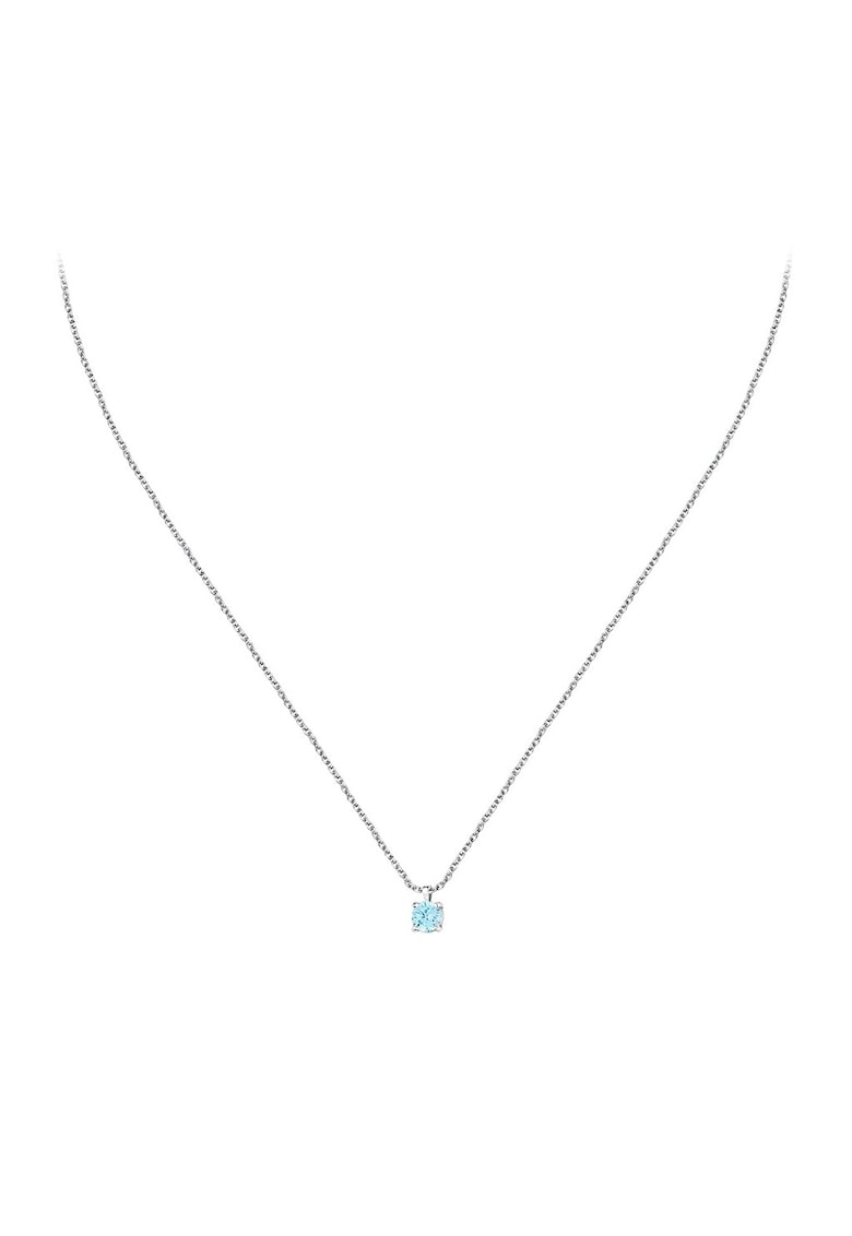 Colier din argint veritabil cu piatra zirconia