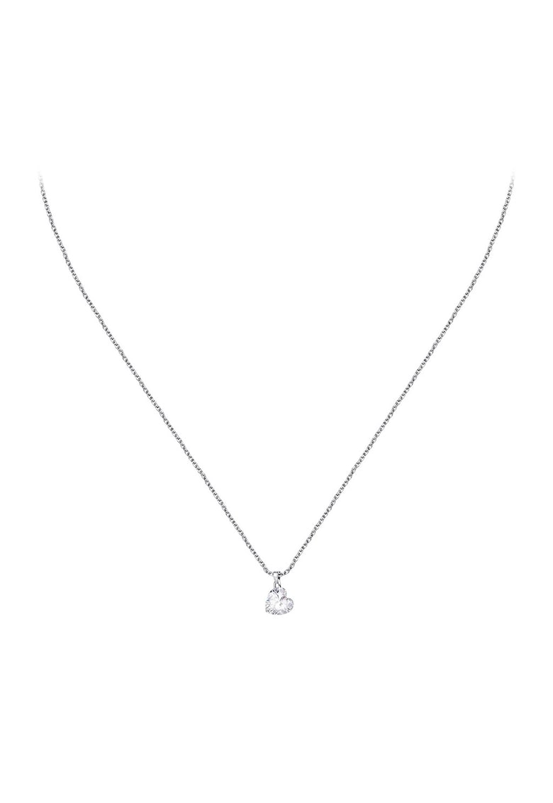 Colier din argint veritabil cu piatra zirconia