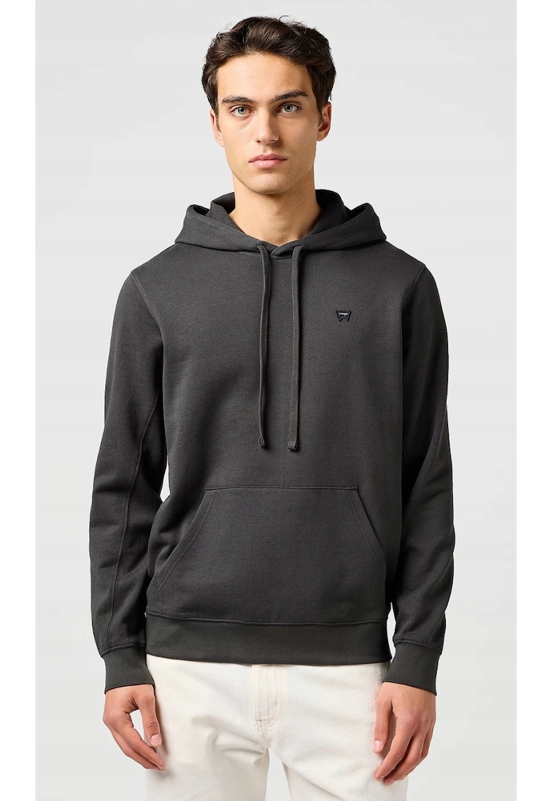 Hanorac barbati - SIGN OFF HOODIE - negru - bumbac