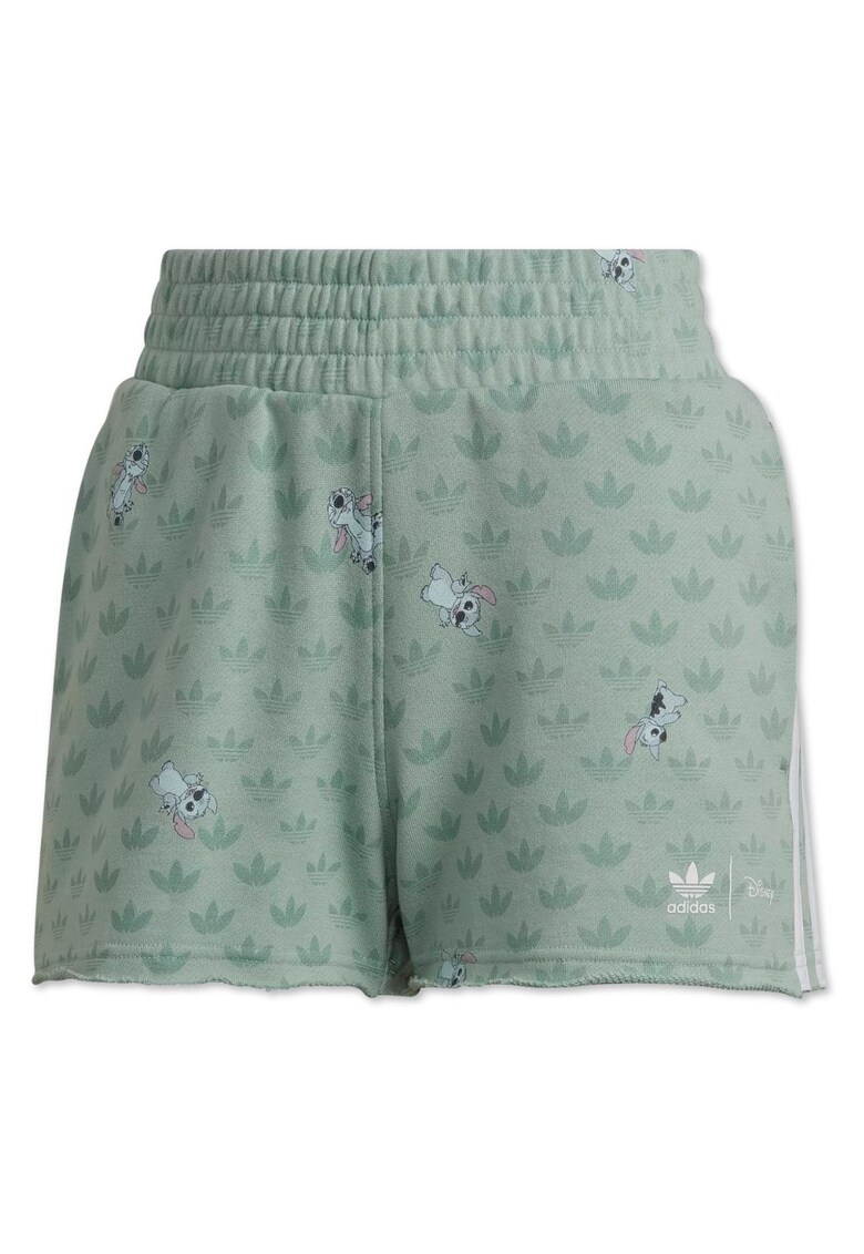 Pantaloni scurti cu imprimeu Stitch -