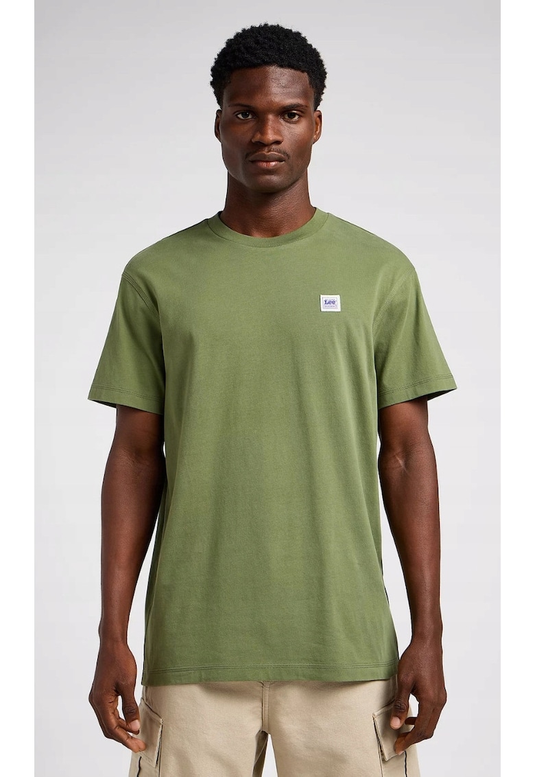 Tricou barbati - Ww Tee - supradimensionat - verde - bumbac -