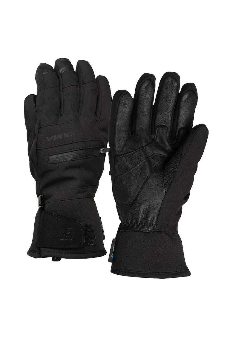 Manusi de schi Kuruk 2.0 - impermeabile - cu captuseala din fleece - negru - marimea