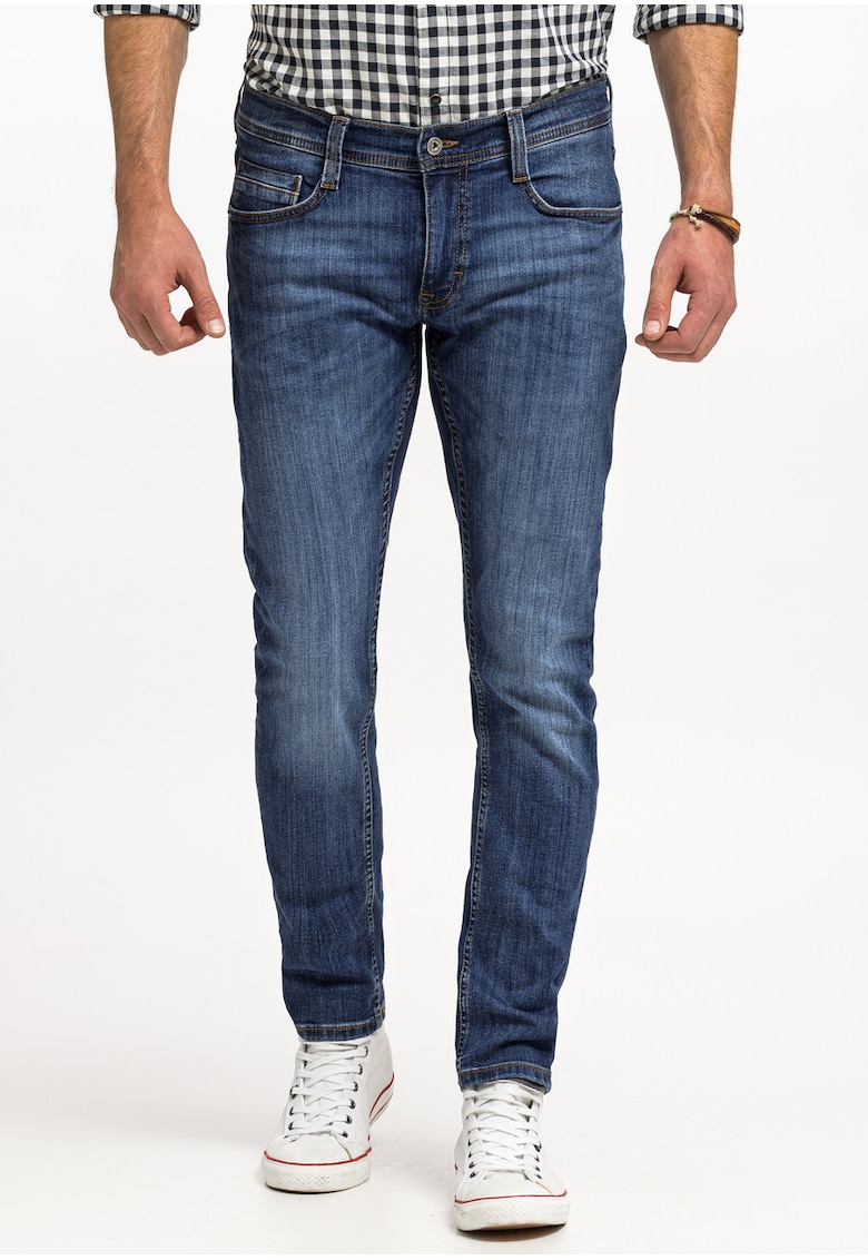 Blugi Barbati Oregon Tapered - Albastru Denim - Talie Joasa - W31 L32