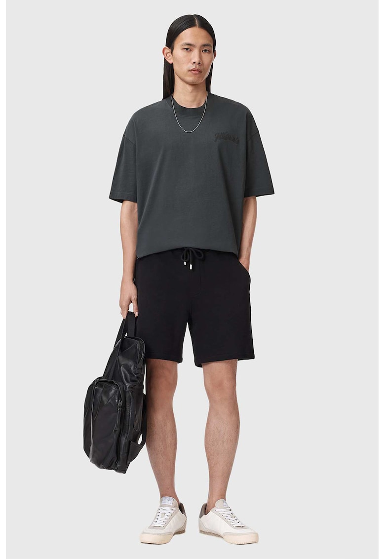 Tricou lejer cu imprimeu pe spate Odyssey - Gri antracit