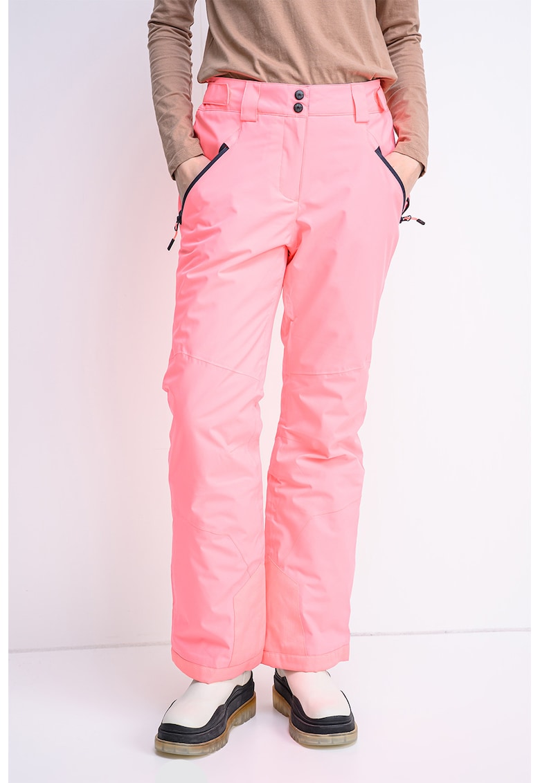 Pantaloni cu buzunare cu fermoar pentru schi