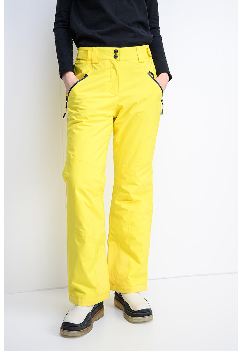 Pantaloni cu buzunare cu fermoar pentru schi