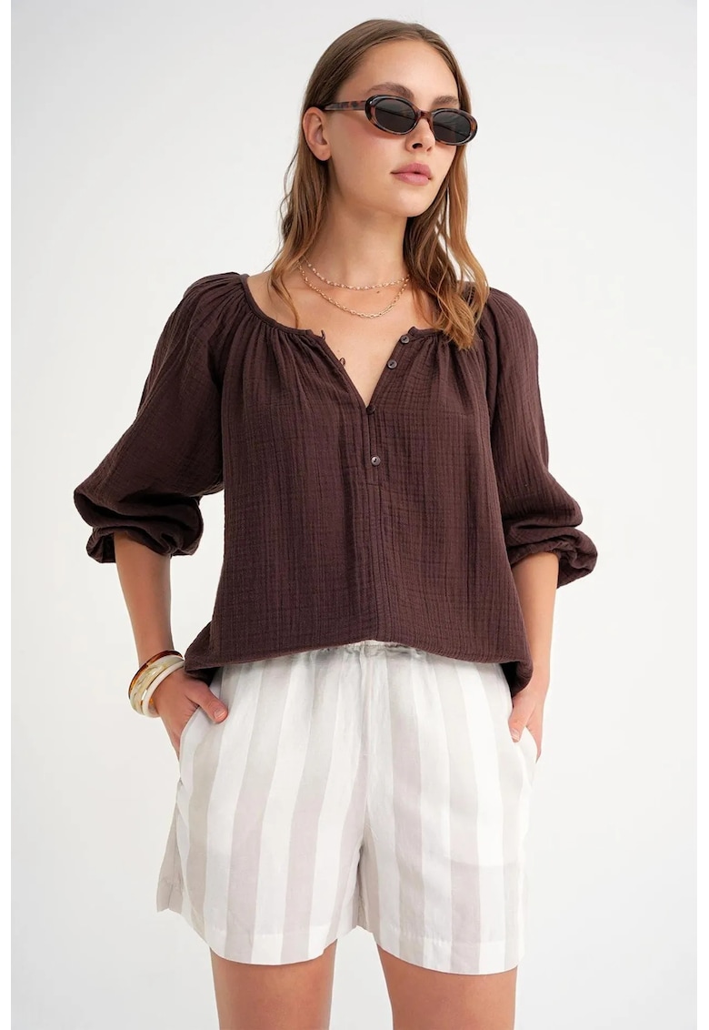 Bluza dama maro cafea - Maro