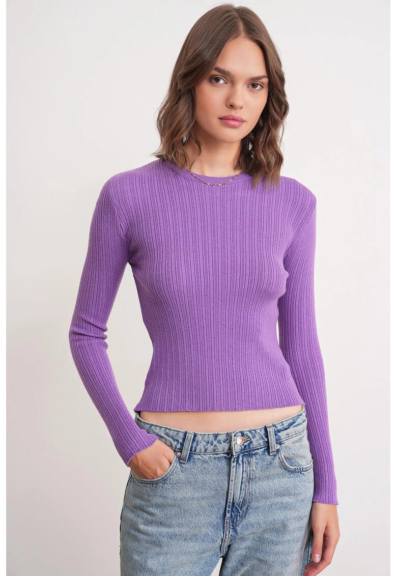 Top dama - top mulat - mov electric - jerseu