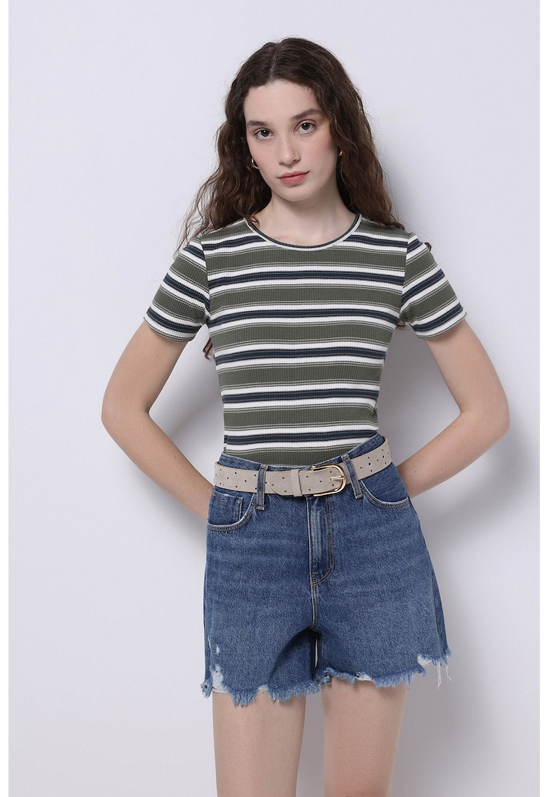 Trocou slim fit in dungi - Kaki
