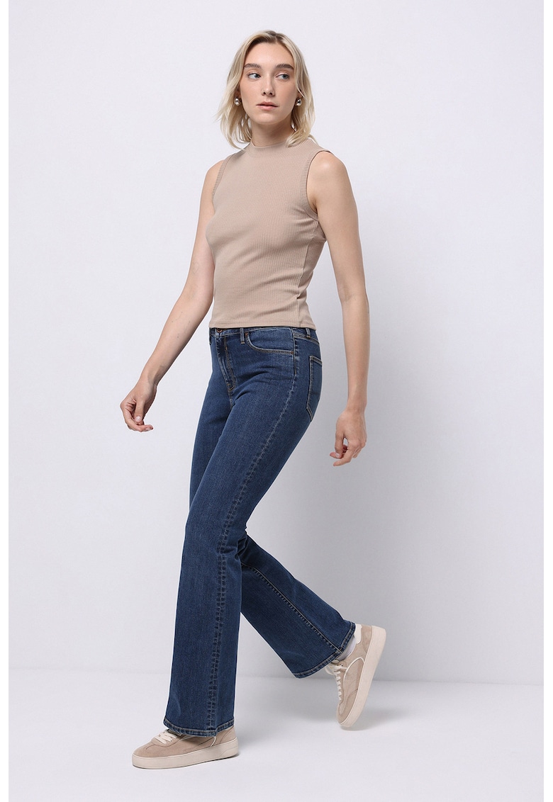 Blugi uni regular fit - Albastru