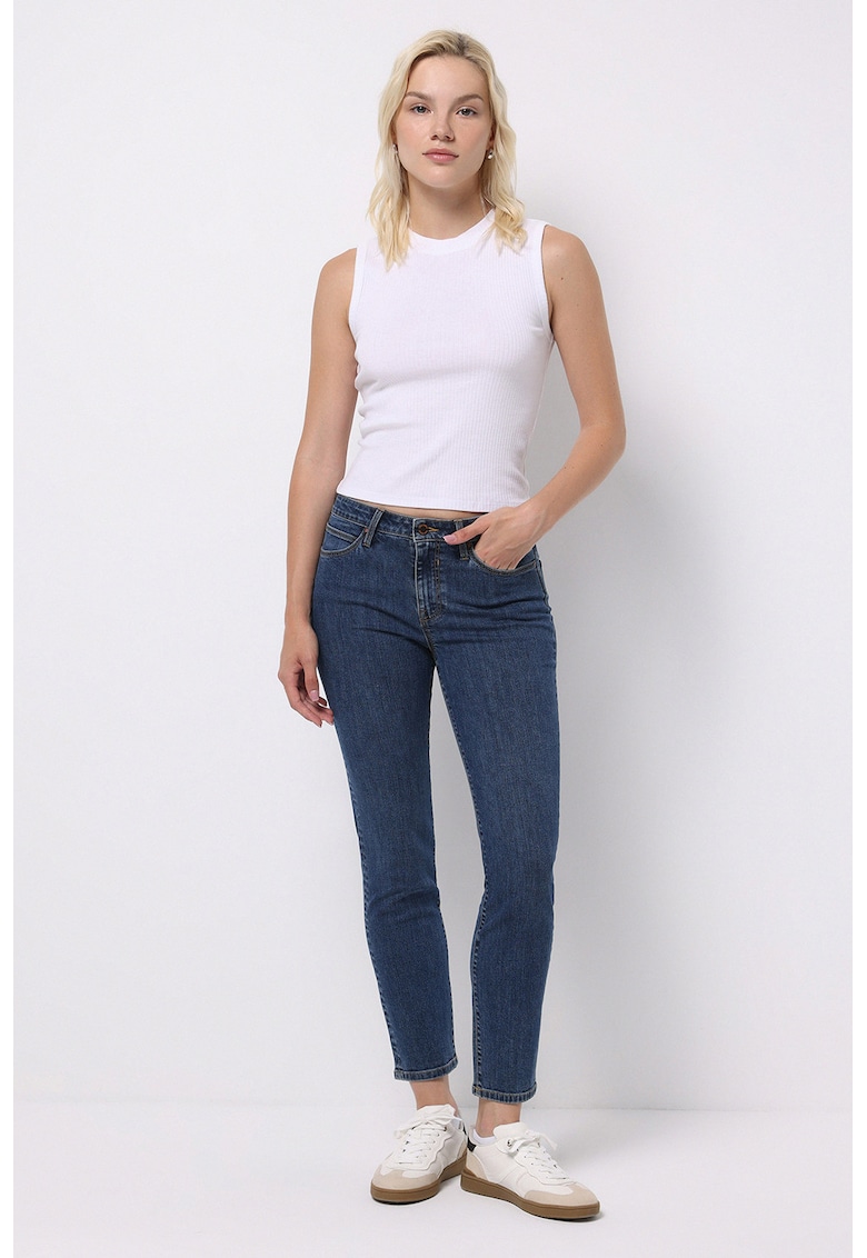 Blugi skinny uni - Albastru