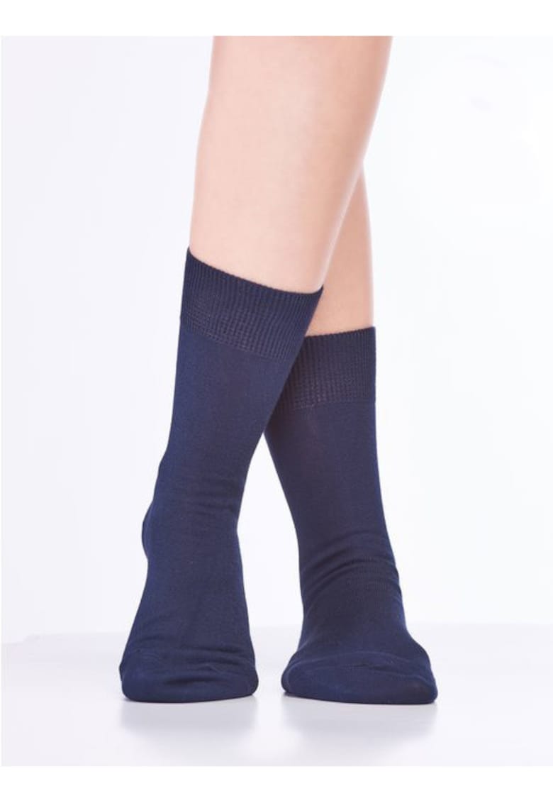 Sosete bumbac 100% S055 - Bleumarin
