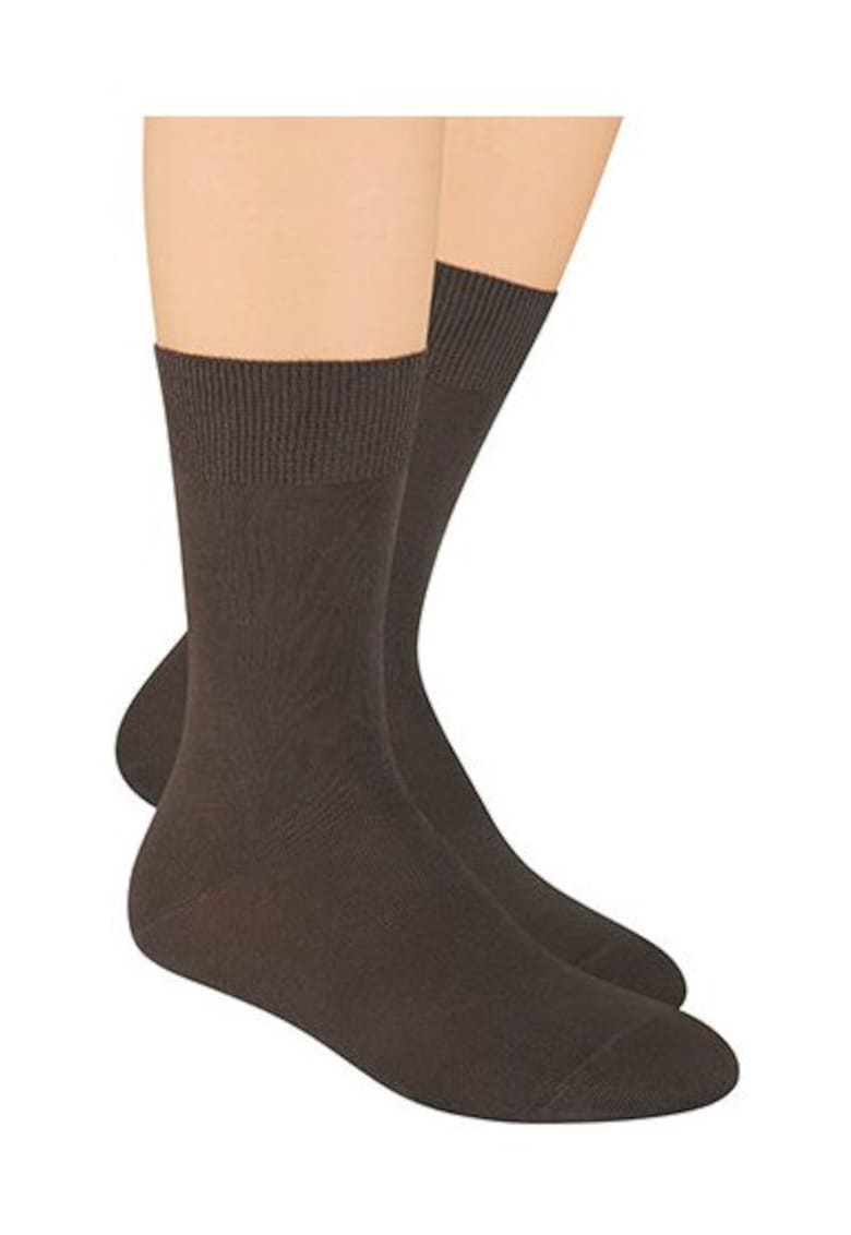 Sosete bumbac 100% S055 - Maro