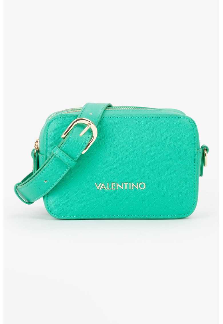 Geanta crossbody de piele ecologica Zero - Turcoaz