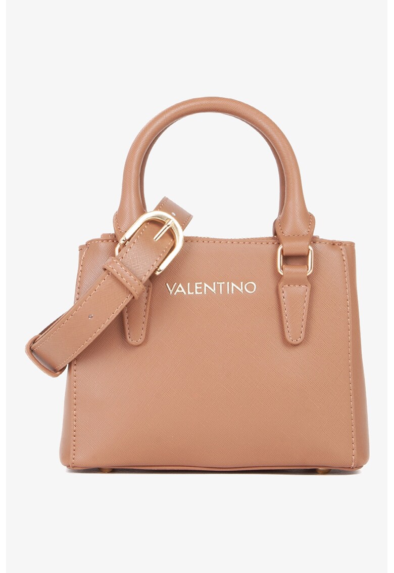 Geanta crossbody mica de piele ecologica Zero - Bej