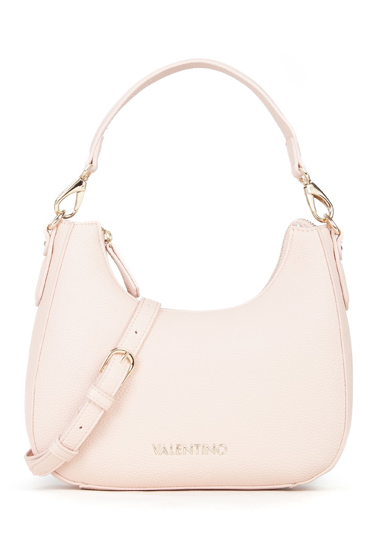 Geanta de piele ecologica cu bareta de umar Brixton - Alb murdar