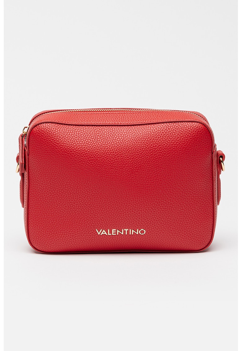 Geanta crossbody cu bareta detasabila Brixton - Rosu capsuna