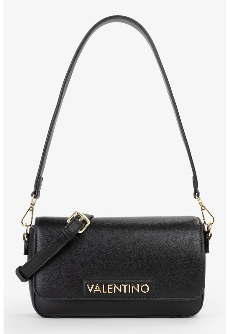 Geanta de umar cu logo metalic - Negru