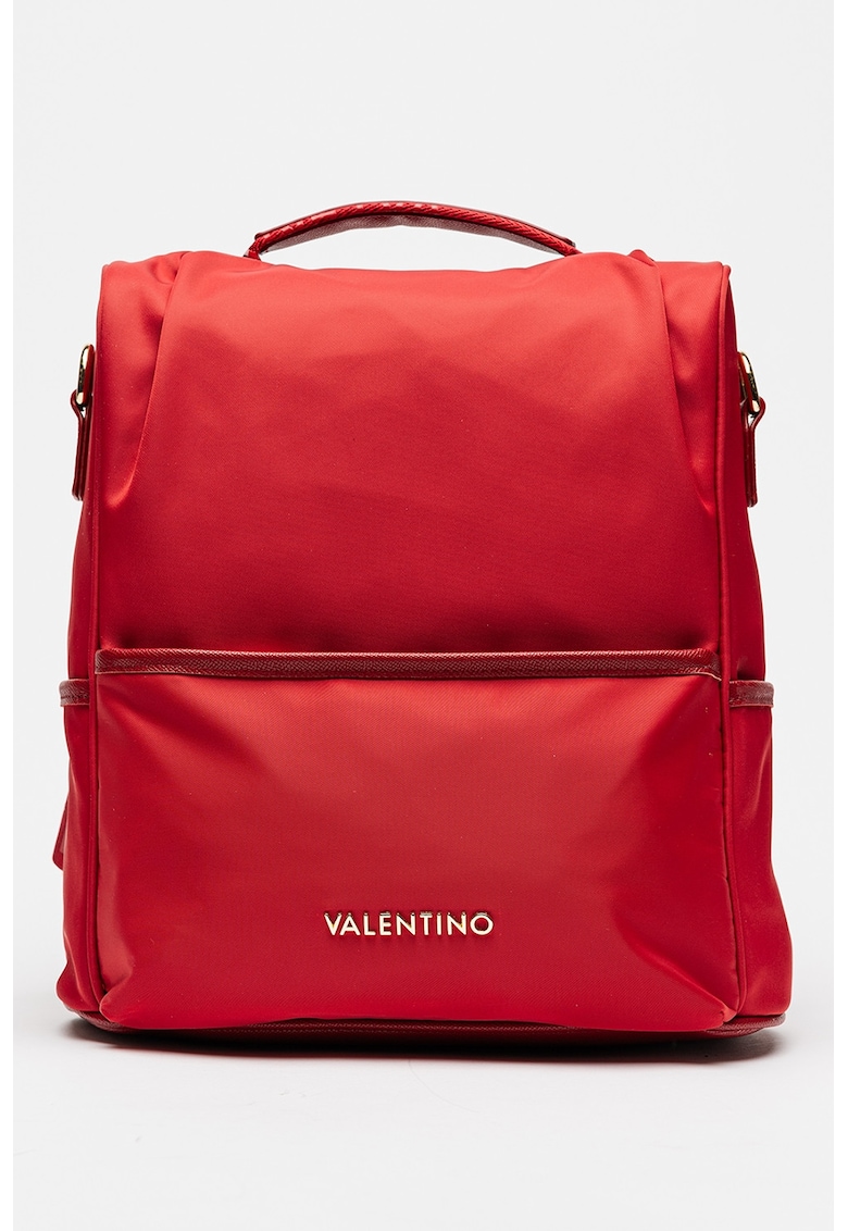 Rucsac cu barete si model logo Jenny Re - Rosu capsuna