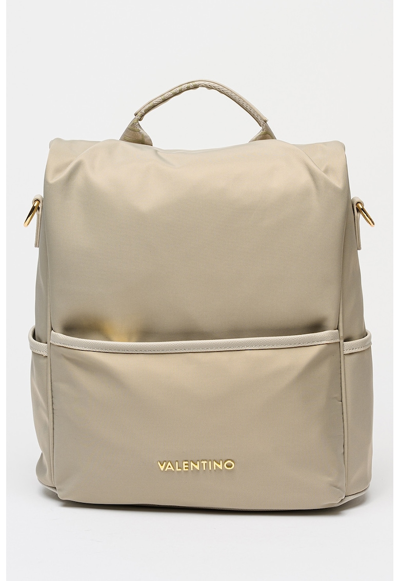 Rucsac cu barete si model logo Jenny Re - Gri cenusiu