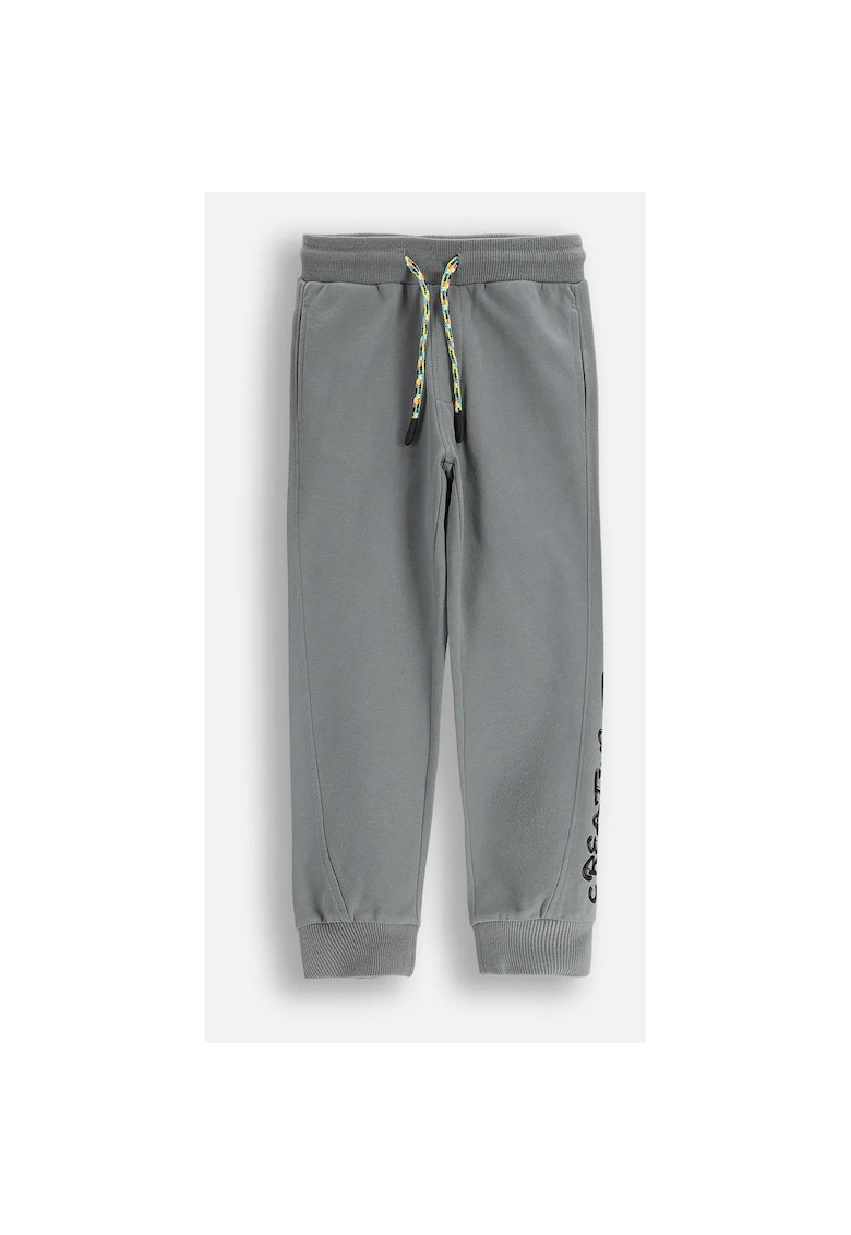 Pantaloni de trening din bumbac cu snur in talie