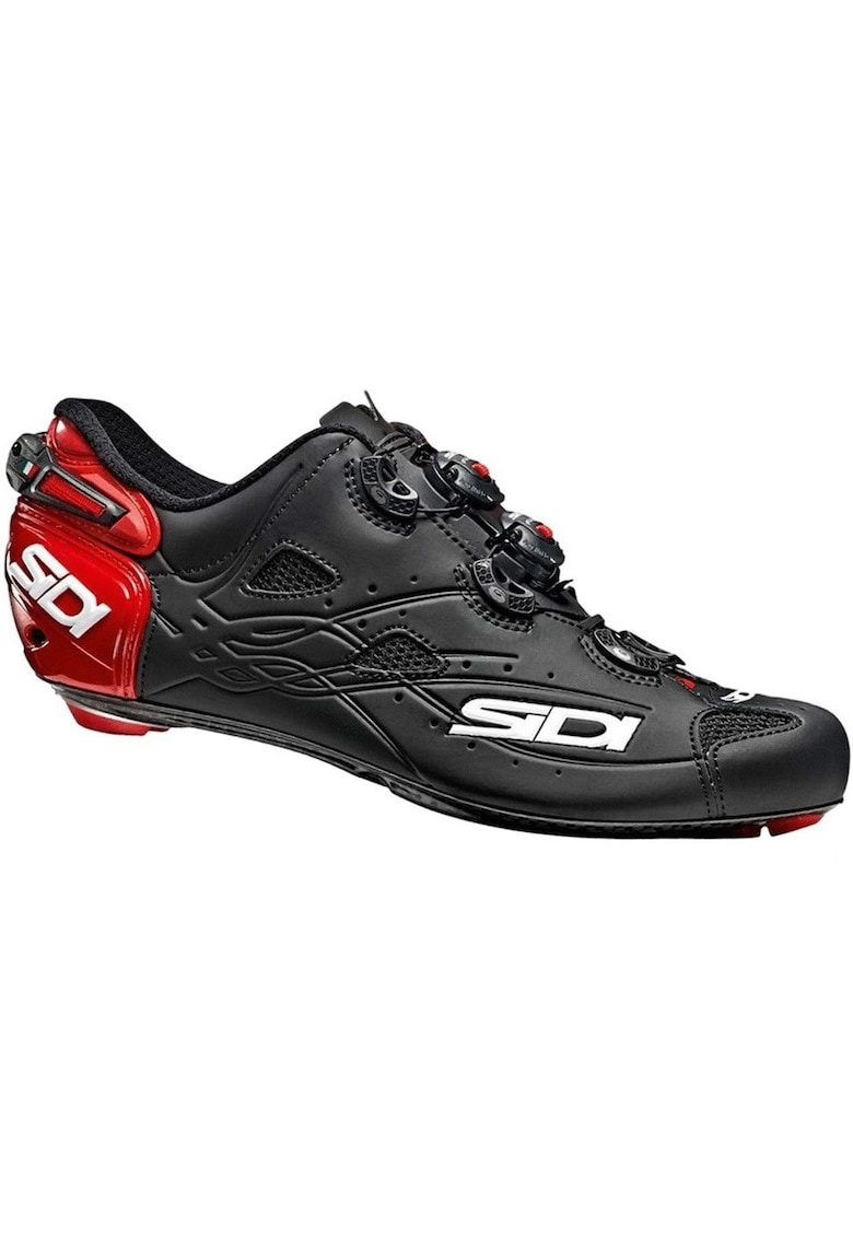 Pantofi ciclism sosea Shot Matt-Rosu/Negru Mat-40 1/2