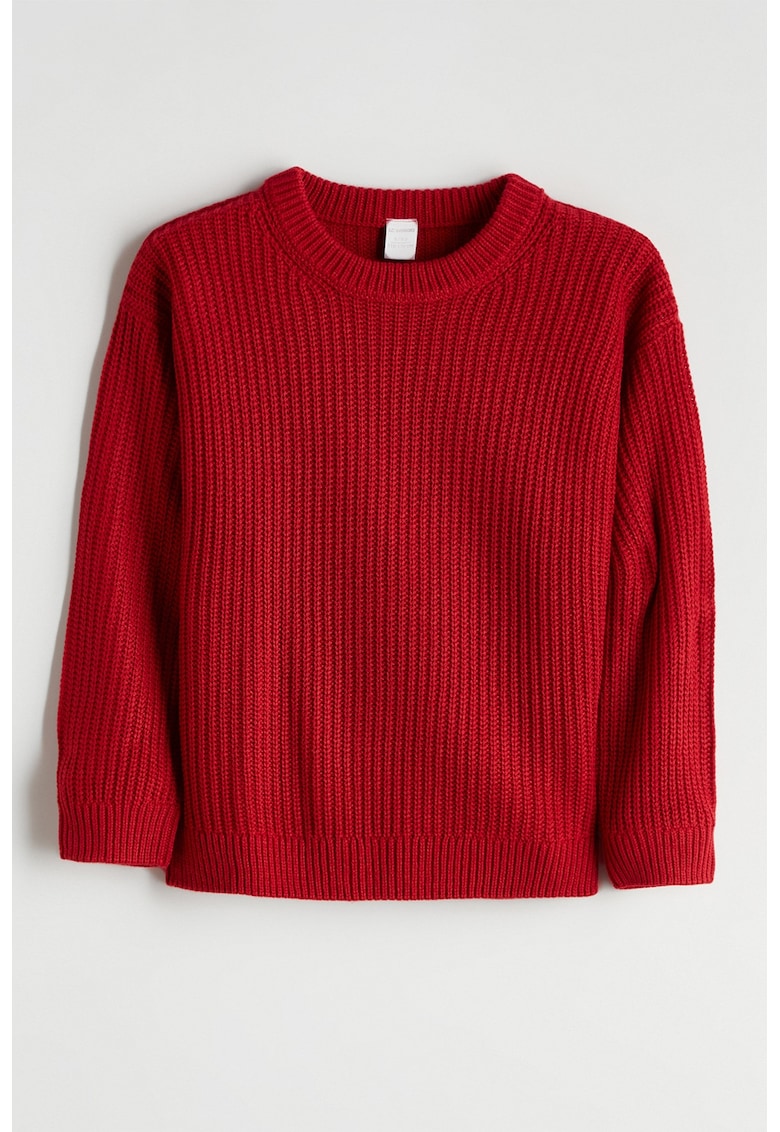 Pulover regular fit - Rosu
