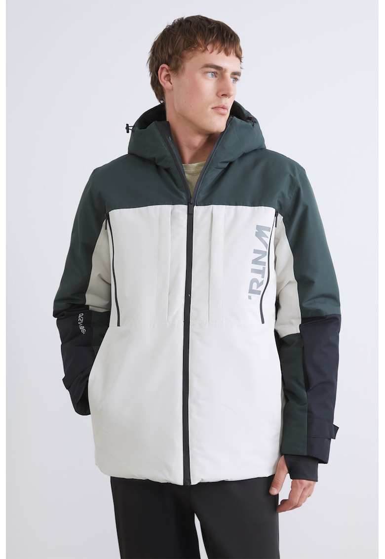 Jacheta cu buzunare cu fermoar pentru schi