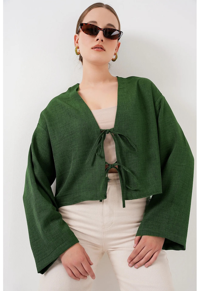 Kimono dama - Verde smarald - Verde smarald