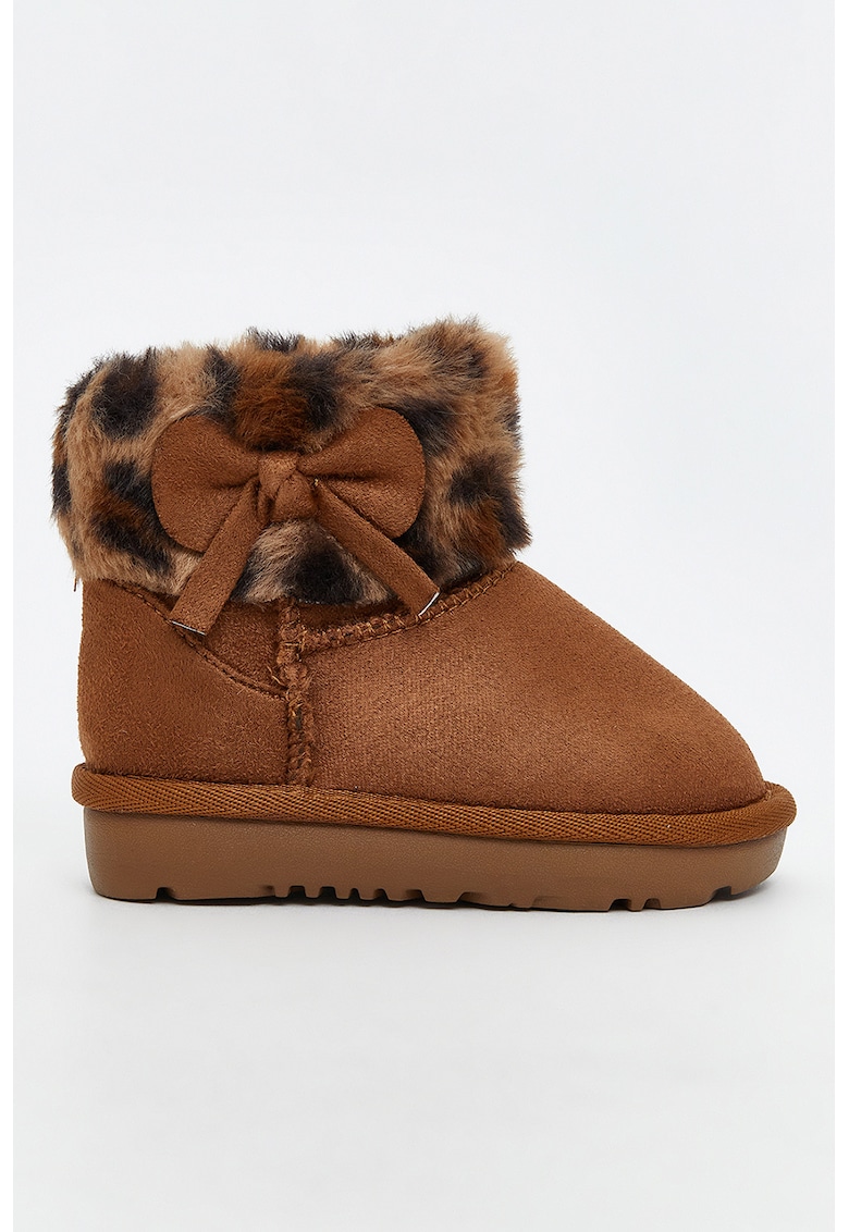 Ghete slip-on - Maro inchis