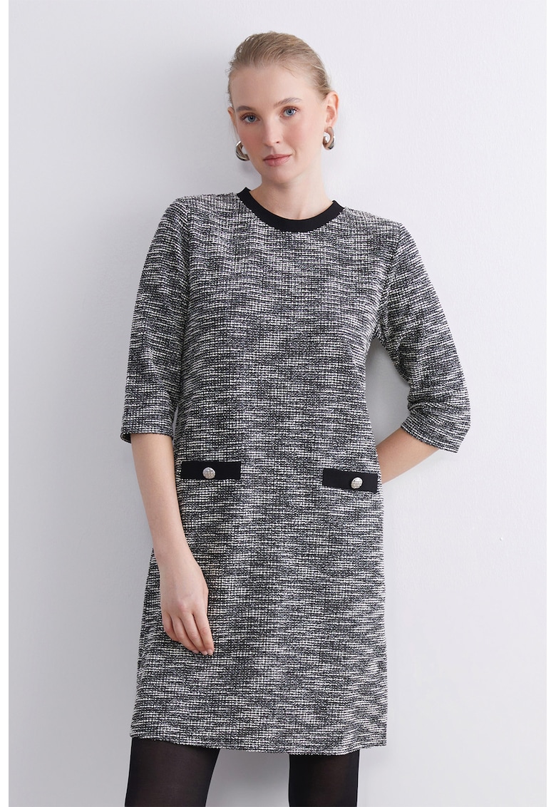 Rochie scurta cu maneci medii