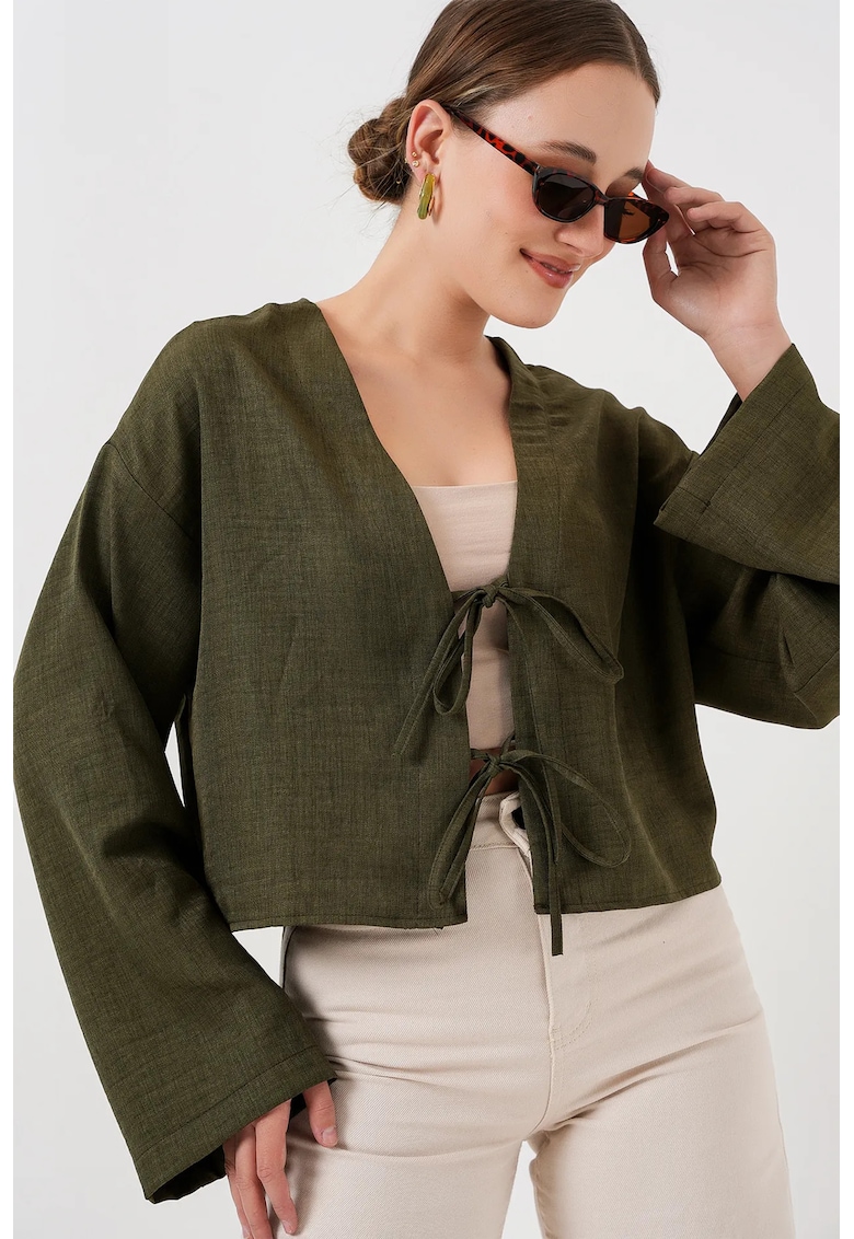 Kimono verde khaki