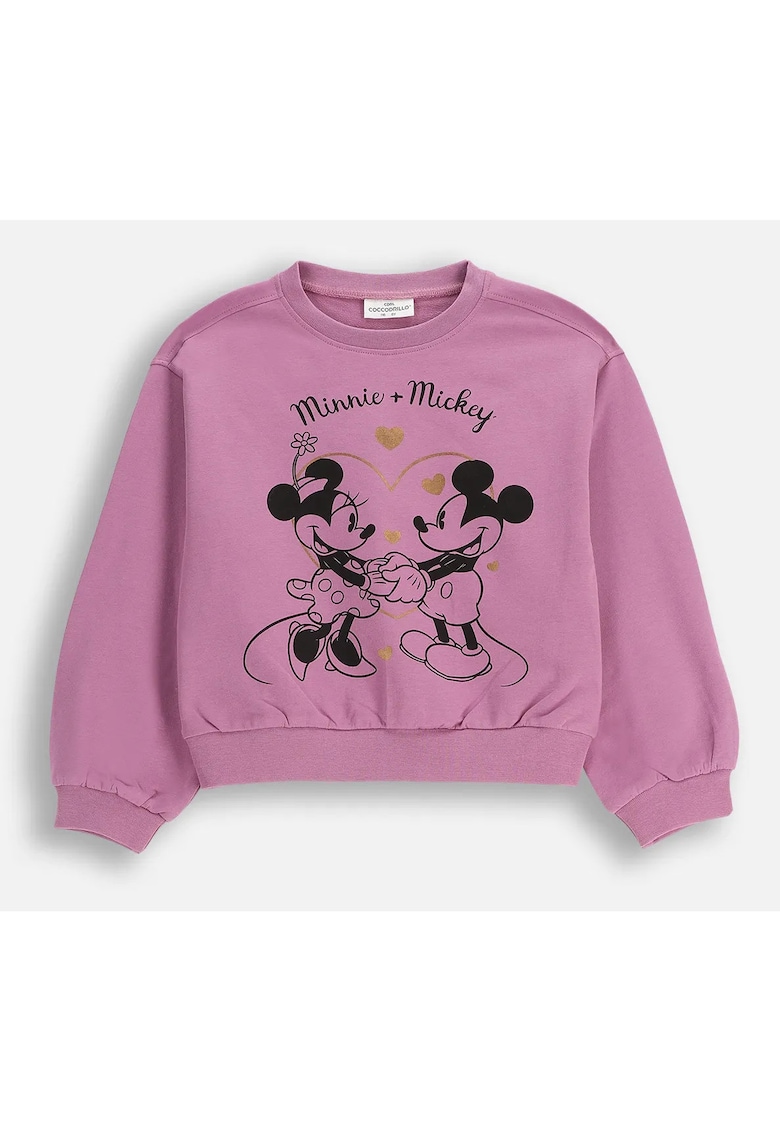 Bluza de trening cu imprimeu Minnie&Mickey mouse -