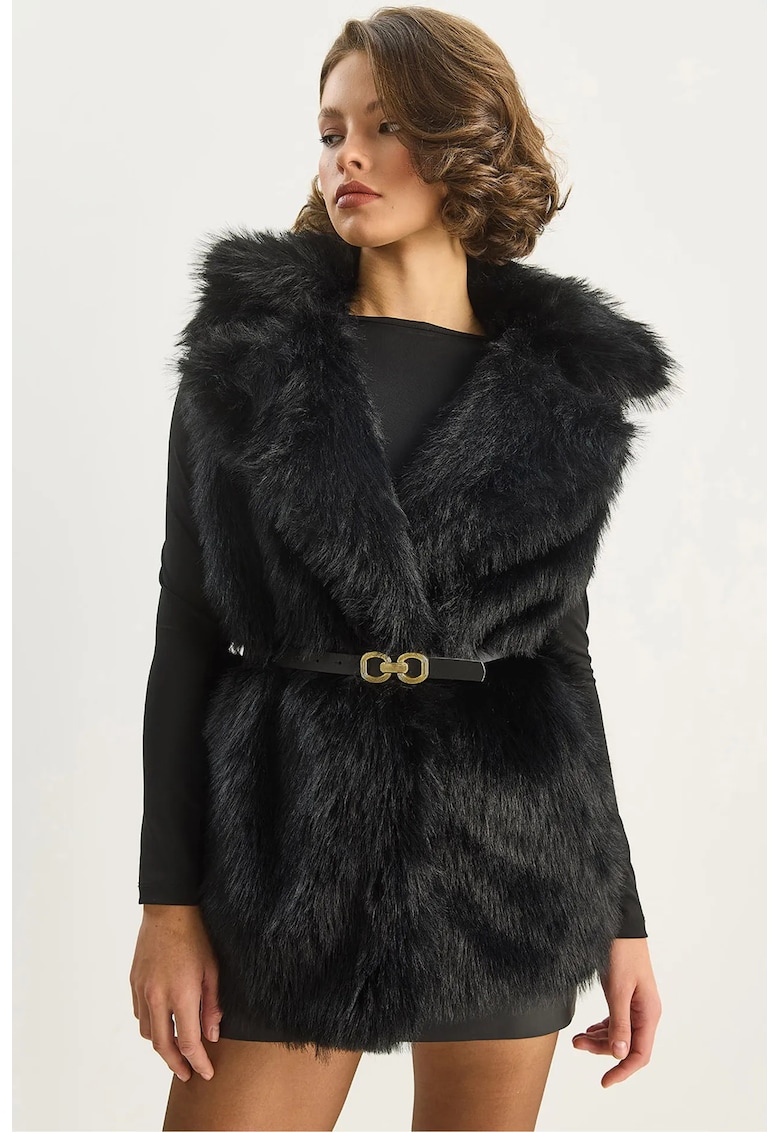 Vesta neagra - textil