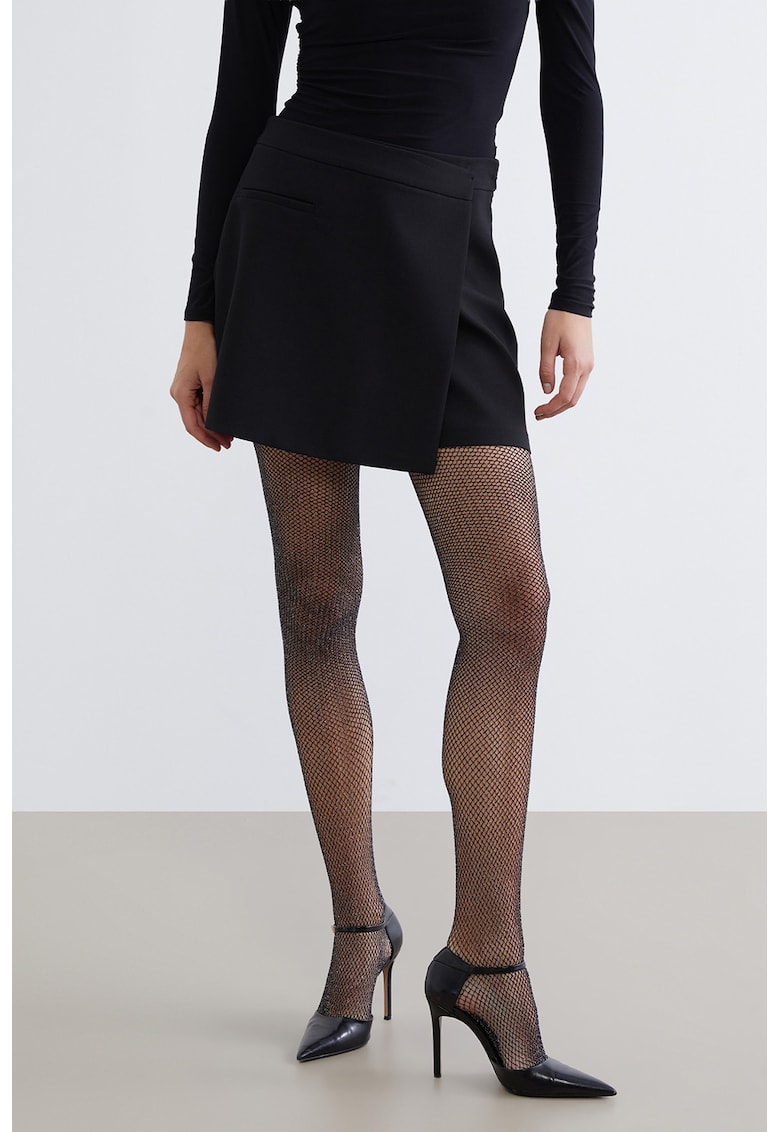 Dres-plasa stralucitor - Negru