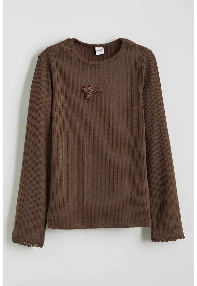 Bluza striata - Kaki