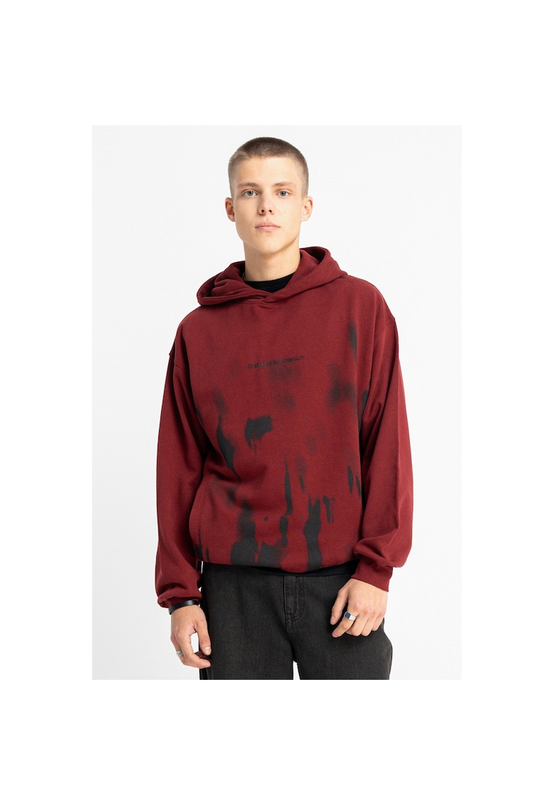 Hanorac din bumbac cu model abstract -