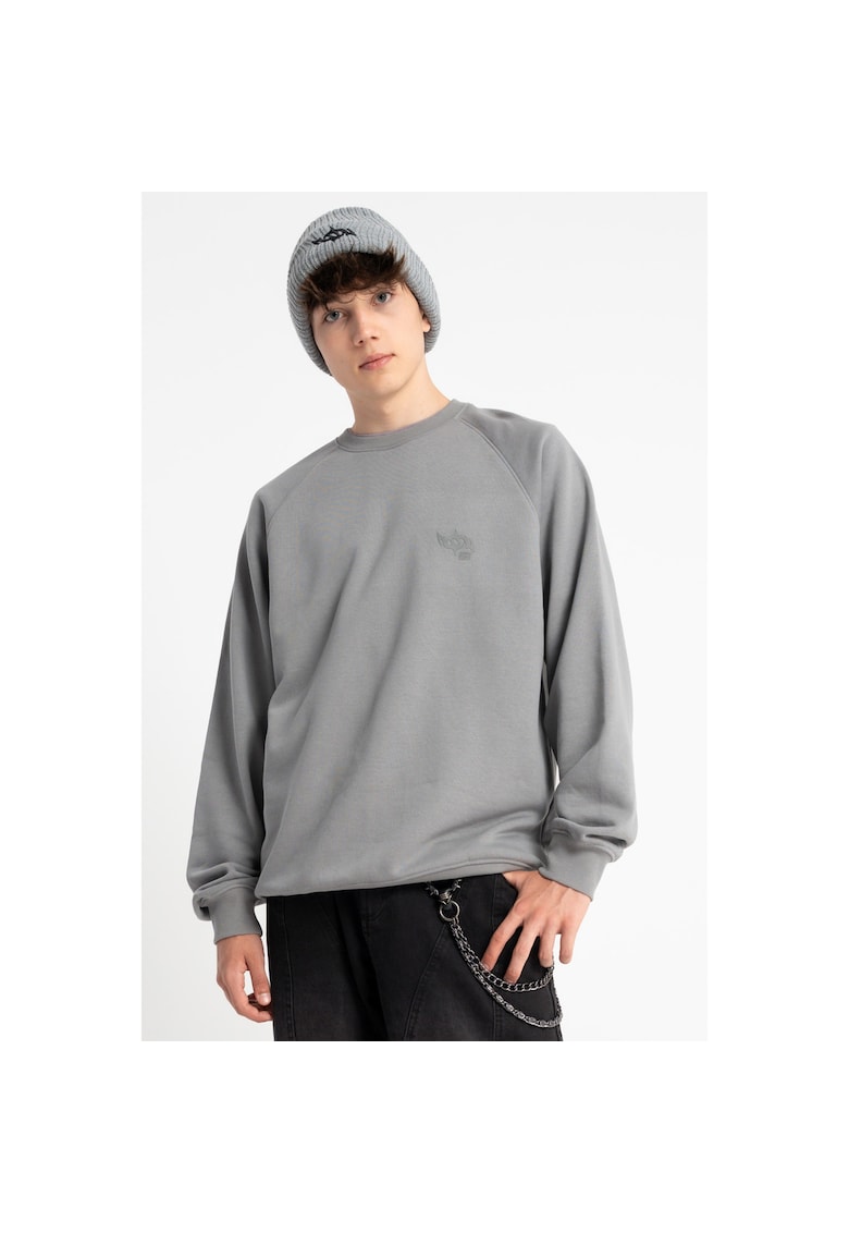 Bluza de trening uni cu maneci raglan -