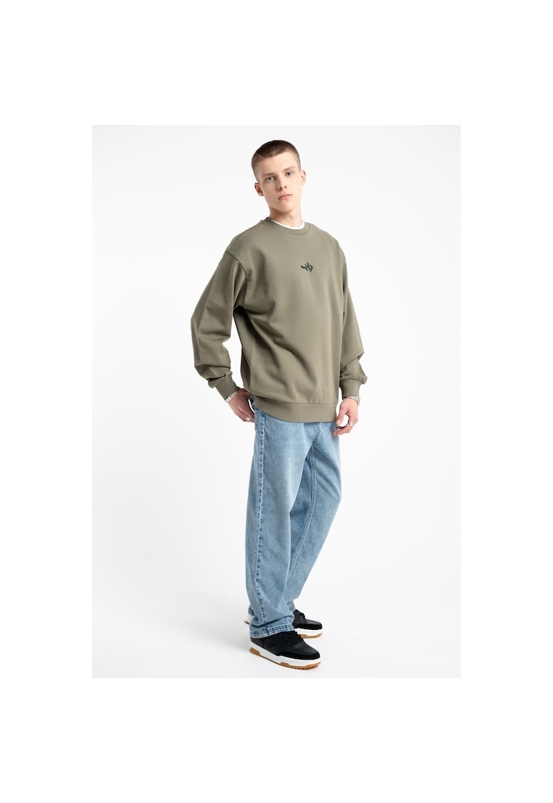 Bluza din bumbac cu imprimeu -