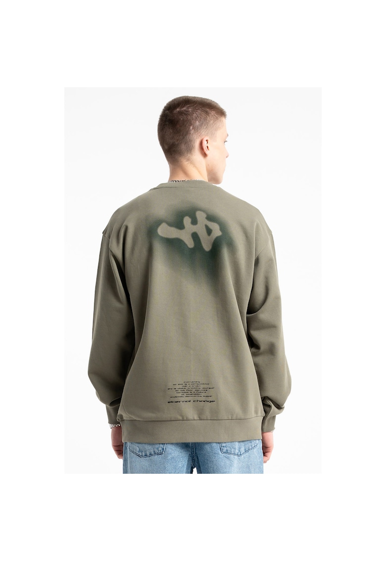 Bluza de trening cu imprimeu pe spate