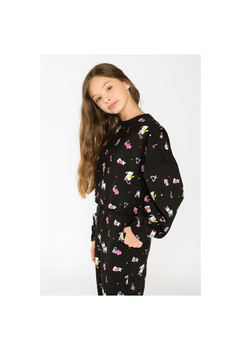 Bluzon cu tematica de Craciun.