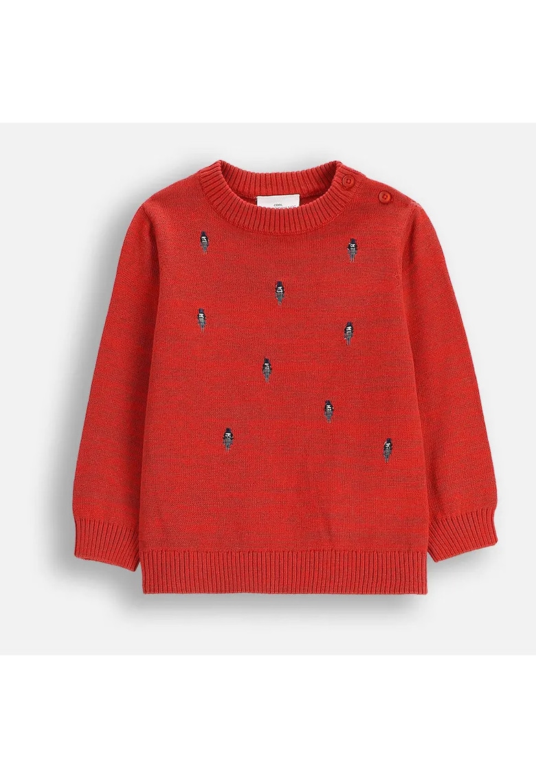 Pulover cu modele brodate