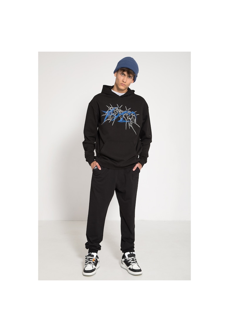 Pantaloni de trening din bumbac. -