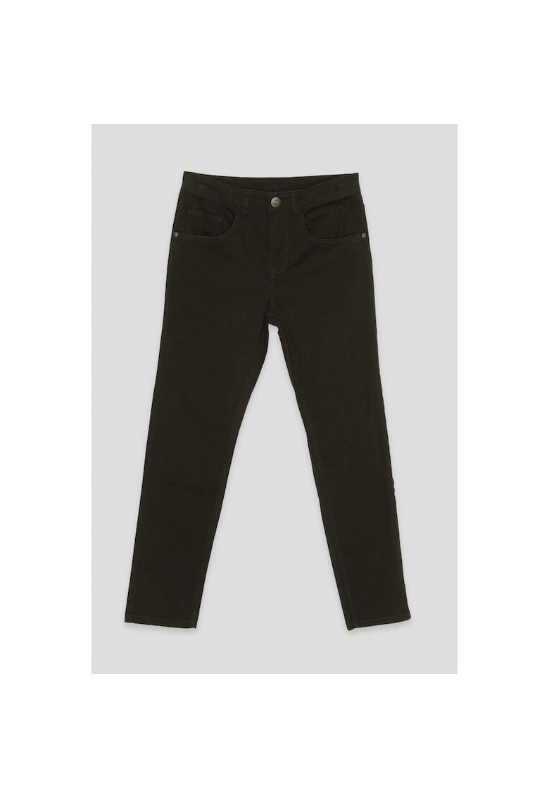 Blugi regular fit - cu model uni