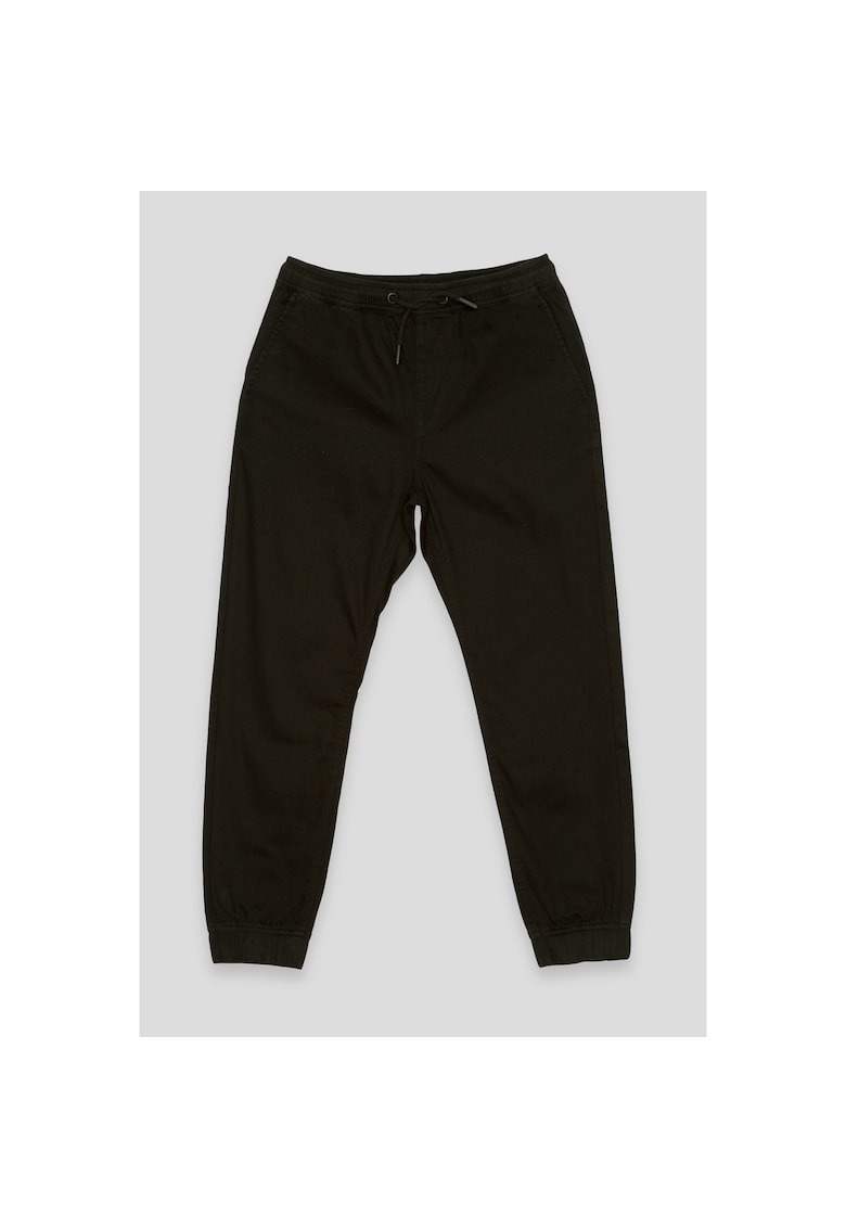 Pantaloni jogger cu snur in talie -