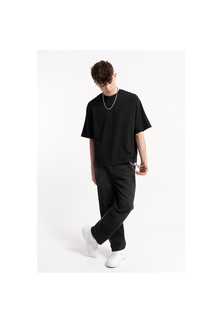 Blugi uni regular fit