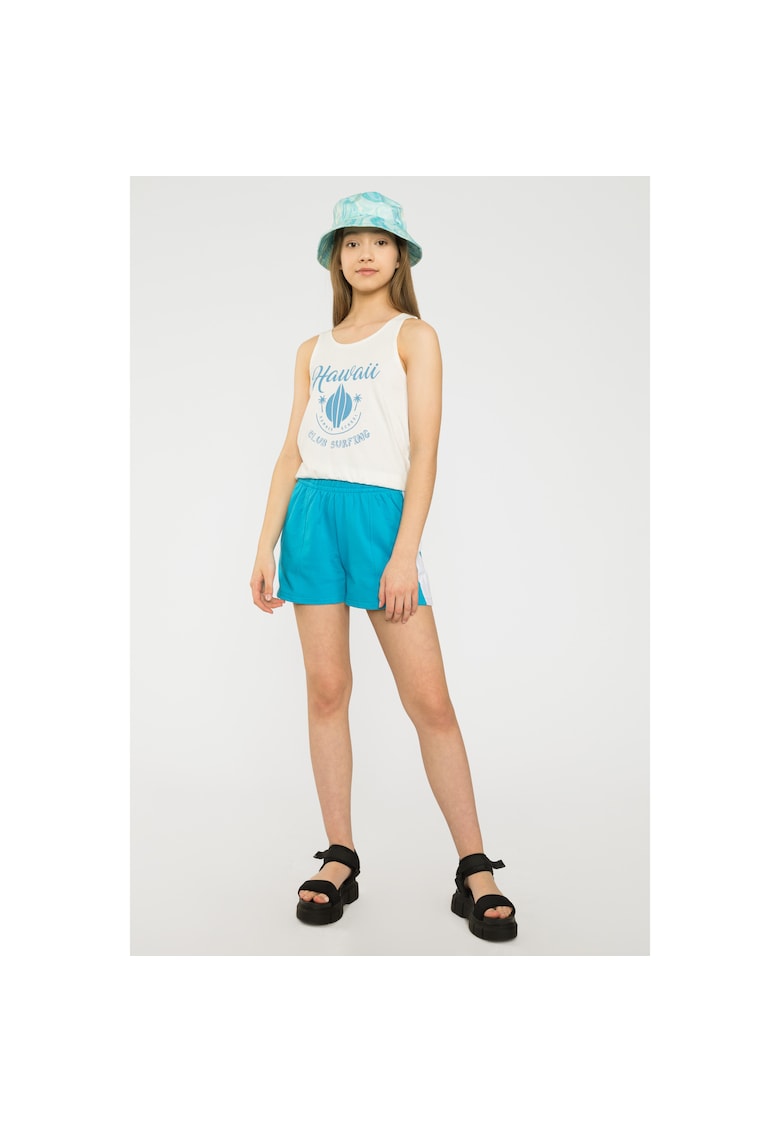 Pantaloni scurti din amestec de bumbac